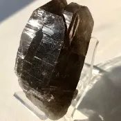 天然水晶黑水晶城堡骨幹礦物擺件 黑武士 擺件 天然水晶 水晶  盆