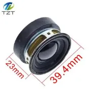 40MM 36MM 高音質動圈喇叭單體 4R 3W 外磁黑帽PU邊 DIY音響改裝