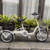 日本普利司通內三速不倒翁三輪自行車老人腳踏車防摔便攜式出行（廠商直發咨詢運）