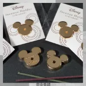 日本 龜山株式会社 正版Disney 迪士尼 米奇造型 金屬 日本線香專用 線香 香立 壹柒香舖 香插 香道具 カメヤマ