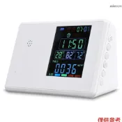 甲醛檢測儀 PM2.5顆粒物檢測儀 溫溼度計 時鐘鬧鐘 二氧化碳檢測儀