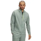 【UNDER ARMOUR】UA 男 OUTRUN THE STORM 連帽外套_1376794-348(灰綠色)