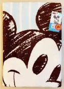 ✰草莓公園【日本卡通 Disney 迪士尼 米奇 Mickey 大浴巾 棉質 台灣授權~包巾.浴巾..海灘巾~】
