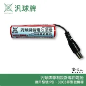 哈家人油shop 汎球牌 3D03 3D04 6D04 PD300 LED 頭燈 12V 3.7V 專用電池 哈家人