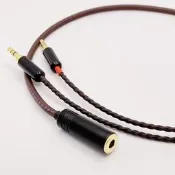 志達電子 CAB156/0.5 線長0.5M 維納斯Venus 3.5mm 雙平衡公 轉 4.4mm平衡母 谷津 Q-Z