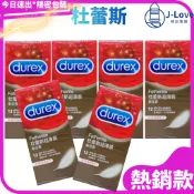 *✈速出貨【杜蕾斯】durex 超薄裝 衛生套 12入(盒) x6盒 保險套