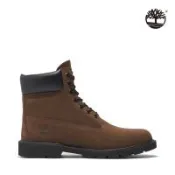 【任選2件38折】Timberland 男款深棕色磨砂革防水6吋靴|A64YN968