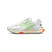 (店+)【PUMA】381596-03 Wild Rider Tecno 休閒訓練鞋 白綠 男女同款