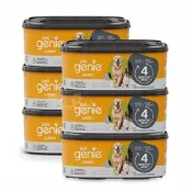 加拿大Pet Genie 寵物鎖便桶 多層鎖臭塑膠袋匣(加長型) 6入