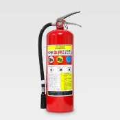 【璞藝】車用10型手提蓄壓式乾粉滅火器YL-C10-1(消防署認證/10P滅火器/車用滅火器/白鐵把手/附掛勾)