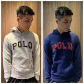美國百分百【全新真品】 Ralph Lauren 連帽 RL 熊熊 帽T 長袖 素面 POLO logo 男 AO40
