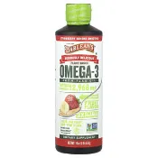 【iHerb】巴寧, Seriously Delicious，提取自亞麻油的歐米伽-3，草莓香蕉慕斯，2968 毫克，16 盎司（454 克）