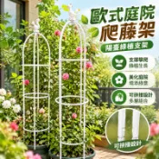 💥台灣限時下殺💥免運💥 歐式庭院爬藤架陽臺綠植支架可拚接多層飄香藤薔薇花架子室內家用
