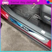 台灣現貨💙Carhanson 適用於 Nissan X-Trail T32不銹鋼側踏板門檻 2021-2024 裝飾踏