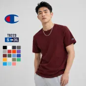 福利品 CHAMPION 冠軍 雙標 刺繡 小LOGO 短袖 上衣 T0223
