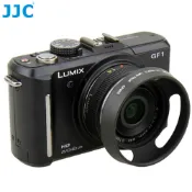JJC 斜口內凹仿Leica徠卡螺牙46mm遮光罩LH-46GFII適Panasonic 14mm f2.5 20mm f1.7 ASPH OM MZD 17mm f1.8
