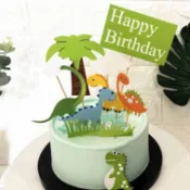 台灣現貨 蛋糕插牌 恐龍蛋糕插牌 盆栽裝飾 蛋糕裝飾 禮物 生日蛋糕 暢銷款 造型蛋糕 慶生