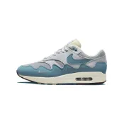 (店+)【NIKE 耐吉】DH1348-004 Patta x Nike Air Max 1 monarch 復古耐磨 低幫 休閒跑步鞋 男女同款 灰藍 nike男鞋 男運動鞋 nike女鞋 運動鞋女 休閒鞋