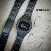 G-SHOCK改裝品/5600系列專屬#防撞保護器/黑/銀/金(只販售護框，不包含DW-5600BB手錶)