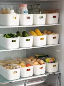 協貿國際日用品生活館 冰箱儲物盒廚房冷凍食品蔬菜雞蛋置物整理神器櫥柜抽屜桌面收納盒