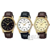 實體店面 附發票 台灣卡西歐公司貨【時間光廊】CASIO 卡西歐 37mm 皮帶 MTP-V001GL-1B