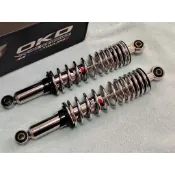 okd 330mm 愛將 雲豹 ktr 金旺 monkey 125 dax125 小猴 檔車 復古 原廠 避震器 銀色