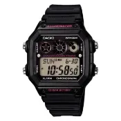 【CASIO 卡西歐】復古風-休閒運動腕錶(AE-1300WH)