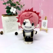 🧸軟fufu🧸動漫周邊妖精的尾巴納茲毛絨公仔納茲露西哈比同人毛絨玩偶