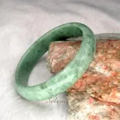 A貨翡翠手鐲/玉鐲 豆青種  Selene珠寶