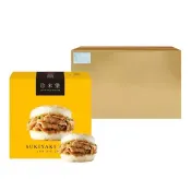 【Costco好市多】老協珍 冷凍壽喜燒豬肉米漢堡 195公克 X 3入 X 20盒 Lao Xie Zhen Frozen Sukiyaki Pork Rice Burger 195 g X 3-Count X 20-Case