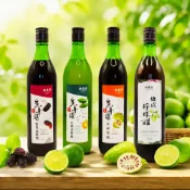樂農發｜綜合水果醋580ml/瓶（紫黑桑椹醋・綠皮檸檬醋・諾麗果醋・台灣香檬醋）