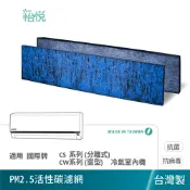 怡悅 冷氣 PM2.5 除臭 濾網 適用 國際牌 Panasonic CS系列 (分離式) CW系列 (窗型) 4合1