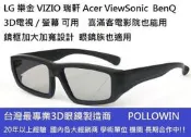 [3D立體眼鏡專賣] 只要50元 圓偏光3d眼鏡 喜滿客電影院 樂金 LG 瑞軒 VIZIO BenQ 禾聯42C1MA1可用