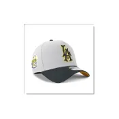(店+)【NEW ERA】AG Life NEW ERA MLB 洛杉磯 天使 LA 淺灰色 35TH 卡車帽 雙色 9FORTY