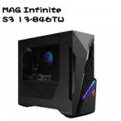 米特3C數位 【享最高折300】MSI 微星 MAG Infinite S3 13-846TW i5-13400/RTX3050 電競主機