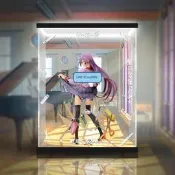 【小七模型】GSC 化物語 戰場原黑儀 蕩漾 文具裙 手辦專用展示盒
