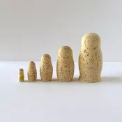Pinkoi 代購 - 野花俄羅斯娃娃（Matryoshka）