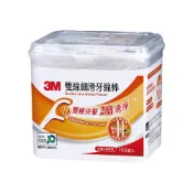 (店+)【CHARA 微百貨】3M 雙線 細滑牙線棒 156支入 / 盒裝 袋裝 45支 135支