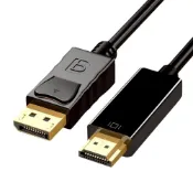 (店+)DP轉HDMI 轉接線 1.8 4K高清 HDTV Displayport轉HDMI 高清線 電腦筆電