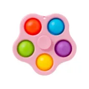 [ARTBOX  OFFICIAL] Push Pop Pop Fidget Spinner 圓形粉色按壓玩具
