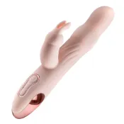 Blush Aurora 玲瓏兔 內外雙震多功能棒 情趣用品 電動按摩棒 滾珠按摩棒 伸縮抽插棒 自慰棒 女用情趣