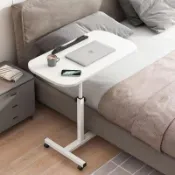 半屋 床邊桌 懶人桌 筆電桌 升降桌床邊桌可移動升降桌床桌 子可 子吃飯家用宿舍床上桌
