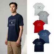 (店+)【TOMMY HILFIGER】衝評 最新款 框框 Tommy Hilfiger 短T 輕薄 短袖 T恤 男生上衣 湯米 純棉  @1375