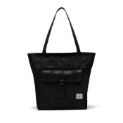 (店+)【Herschel】HERSCHEL 肩背包 RETREAT TOTE 黑花花 14吋 筆電包 托特包 11401-06088-OS