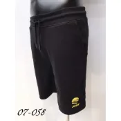高雄凡賽斯歐洲精品 HUGO BOSS BOSS 褲管口袋黃色字體LOGO 黑色 素面 短褲 短棉褲