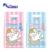 (店+)【興家安寵】買一送一 豆喵 消臭豆腐貓砂 2.7kg ( 7L 細條型、破碎型) 興家安寵 可溶性 貓砂  豆腐貓砂 消臭
