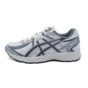 Asics JOG 100S 銀灰藍 緩震 支撐 運動鞋 男女款 B5814【新竹皇家1203A684-100】