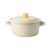 (店+)【FUJIHORO 富士琺瑯】棉加系列 砂鍋  20cm