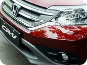 SUPER CR-V(13-14)鍍鉻水箱罩側飾條(一組一車份)ーCRV 4代