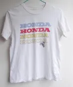 GU Honda 本田 短袖 白tee